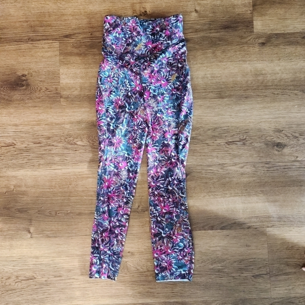Lululemon Base Pace High-Rise Running Tight -Floral Electric Multi